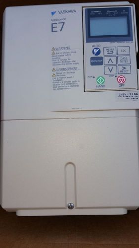 Yaskawa Drive   CIMR-E7U27P51B  240 Volt