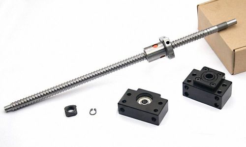 Ballscrew 2005-2350mm ( diameter:20mm pitch:5mm l2350mm)+ ballnut +bk/bf15 for sale