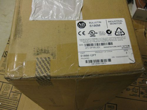 Allen Bradley Versaview 6155R-NPXPH Ser. D w/6186M-12PT/F monitor, New 2007/2010