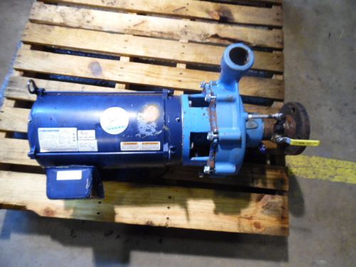 MARATHON 20HP MOTOR CAT: E191 #88715 W/ 2X2-1/2 PUMP USED