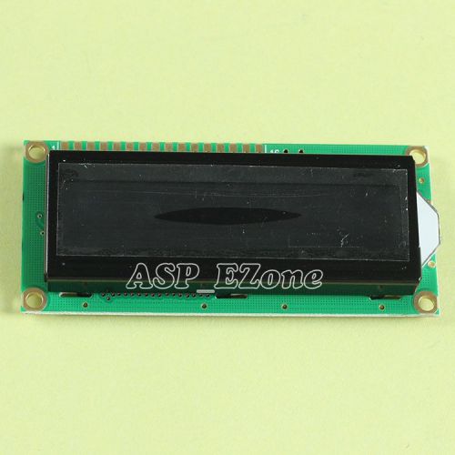 Lcd1602a 16x2 white character dot matrix lcd display module black background for sale