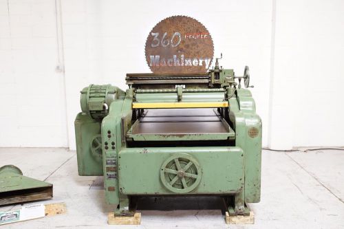 BUSS MODEL 44 PLANER W/ 36? X 8? CAPACITY