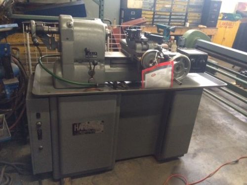 Hardinge HC Lathe. Chucker w/ 8 station turret with Power feed, &amp; Coolant