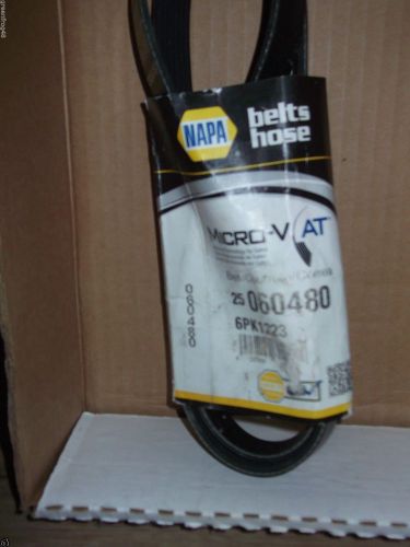 NAPA BELT HOSE MICRO V AT 25- 060480  6PK1223 NEW