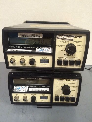 2 Lot- Sencore FC71 Frequency  Counter