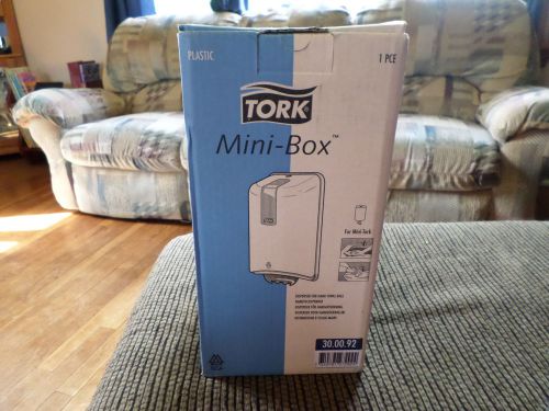 TORK MINI BOX BATHROOM PAPER TOWEL DISPENSER BLACK BRAND NEW IN BOX FAST SHIP