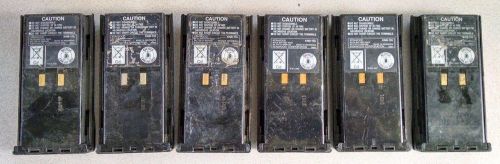 Lot of 6 OEM Kenwood Battery TK180 TK190 TK280 TK290 TK380 TK390 TK480 TK490