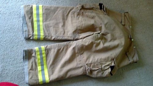 JANESVILLE BUNKER GEAR FIREFIGHTER TROUSER PANTS CROSSTECH 38 X 28