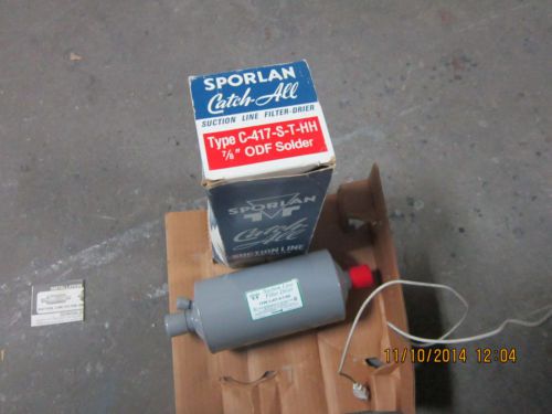 SPORLAN  Catch-All  FILTER  Type C-417-S-T-HH    7/8&#034; ODF Solder