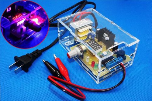 LM317 Adjustable 1.25V-12V 5V Voltage Power Supply Board Learning Kit + Case