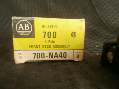 ALLEN-BRADLEY 700-NA40  FRONT DECK ASSEMBLY