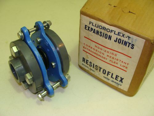 Crane resistoflex r6905 16 tfe teflon expansion joint 1&#034; 150# flange 3 convolute for sale