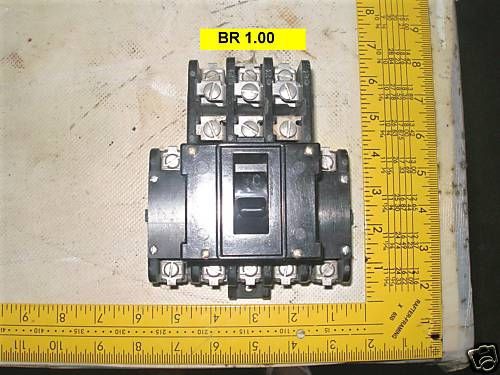 &#034;GENERAL ELECTRIC&#034; STARTER / CIRCUIT BREAKER  (br 1.00)