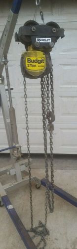 BUDGIT 2 TON CHAIN HOIST