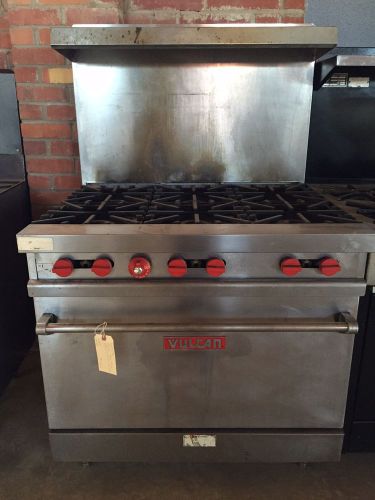 Vulcan VG36 36&#034; 6 Burner Range, One Oven, Natural Gas