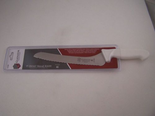 Libertyware Gladiator premium 9&#034; Offset Serrated Bread Knife