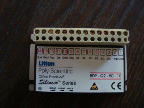 LITTON POLY-SCIENTIFIC CLIFTON PRECISION SILENCER SERIES BDP-Q2-50-10