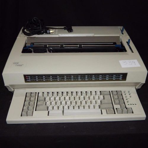 f339) IBM Lexmark Wheelwriter 3000 Typewriter tested business machine