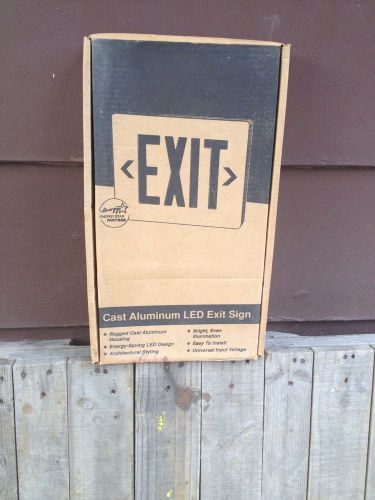 Hubble cast aluminum led exit sign for sale