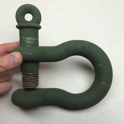 Military 26 mm Anchor Tow Shackle 10 Ton 4030-01-504-7788 Oshkosh 3442534