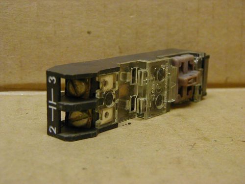 Allen Bradley 595-A Auxillary Contact, Normally Open, Fits 509 Series Starters