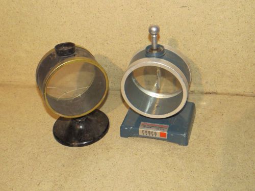 CENCO OPTICAL GLASS MOUNTS 4&#034; - LOT OF 2