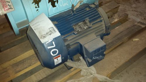 Siemens 20 hp ac electric motor 230 / 460 volt tefc 256t  frame 3525 rpm for sale