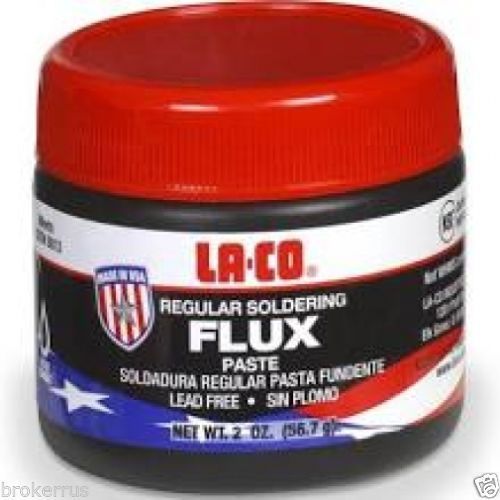 La-co soldering flux paste lead free water soluble copper pipe solder laco 22101 for sale