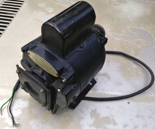 Vintage 1942 WWII JAHCO JACK &amp; HEINTZ 1/3 HP 1725 RPM Motor Warbird Woodworking