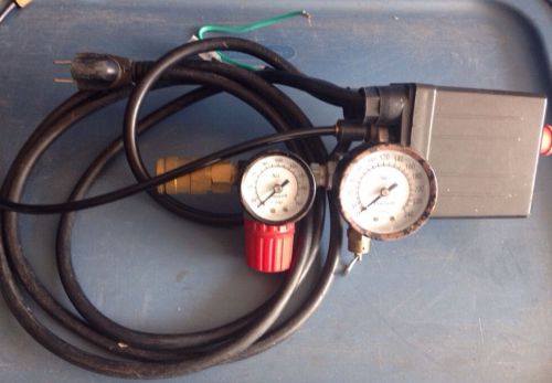 Air Compressor Gauges And Parts . Regulator , Switch