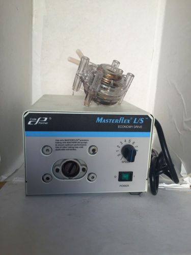 Cole Parmer MasterFlex L/S Economy Drive 7554-90, WITH PUMP HEAD. 115 VAC