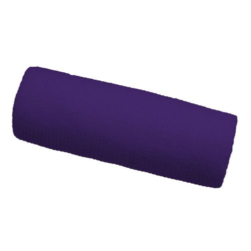 Sensi-Wrap Self-Adherent Bandage Latex Free 6&#034; x 5 yds Purple (2 Rolls) # 3219