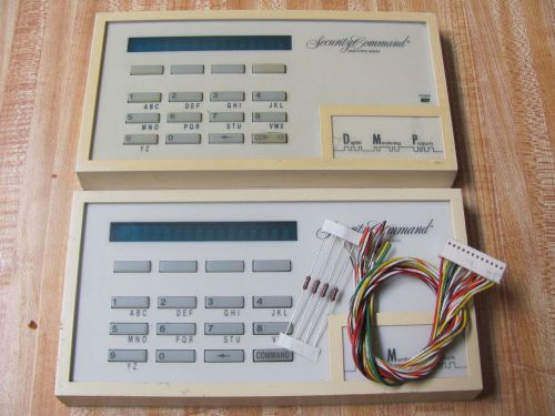 DMP 770 Security Command Alpha Keypad Lot of 2 (1712, 1812, 1912, XR200)