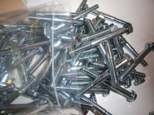 1/4-20 X 2 1/2&#034; Long Hex Head Grade 2 Hex Screws