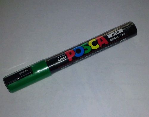 New beekeeper queen bee marking pen paint color GREEN uni posca PC5M