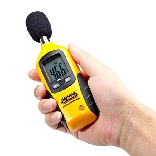 Compact Lightweight MS10 Digital Decibel Sound Level Meter Tester 30 dBA-130 dBA