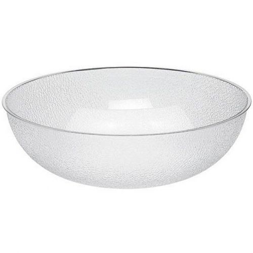 Cambro 18-in Clear Pebbled Bowl