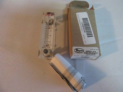 Dwyer VFA-1-SS Series VFA Visi Float Flowmeter 2&#034; Scale .1-1 SCFH Air