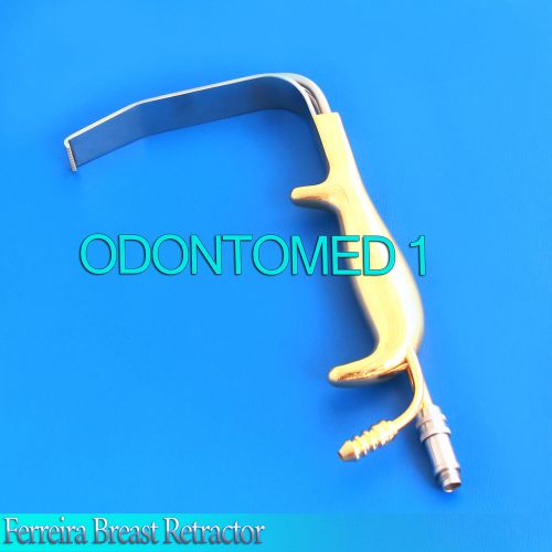 Ferreira Breast Retractor Gold Plated Surgery Retractor Instruments,BST-01