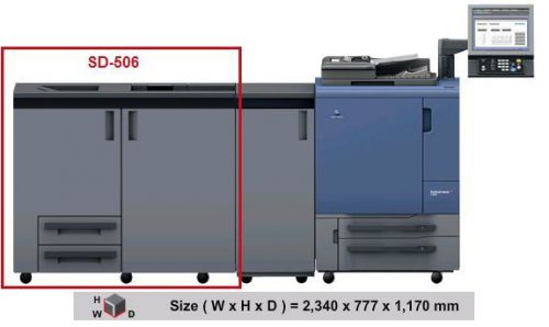 Konica Minolta SD-506 Saddle Stitch Finisher for 1052, 1250, 1250P, C65HC, C70HC