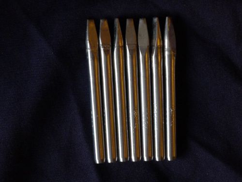 (Lot size 7) DUROTHERM HEXACON SOLDERING IRON TIPS HT299X