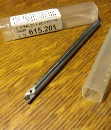 Kaiser solid carbide coolant thru  boring bar