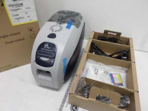 Zebra zxp series 3 card printer (z31-000c0000em00) w/ extras  - new for sale