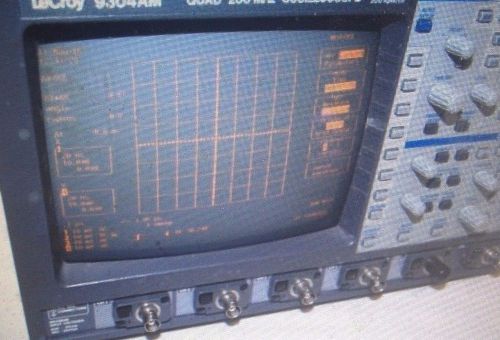 LECROY 9304AM QUAD 200 MHZ OSCILLOSCOPE 100MS/S 200KPTS/CH