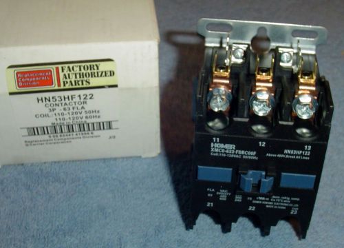 NEW~Genuine Bryant/Carrier HN53HF122 CONTACTOR 75 AMP 120V COIL