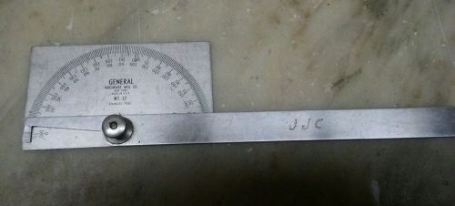 General no.17 Machinist Protractor