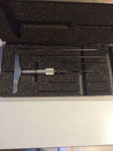 Starrett 0-3in Depth Micrometer