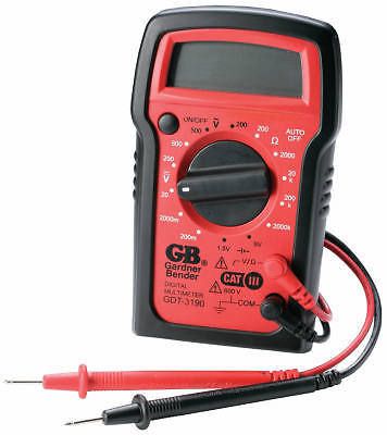 GB Electrical GDT-3190 Digital Multimeter-DIGITAL MULTI-TESTER