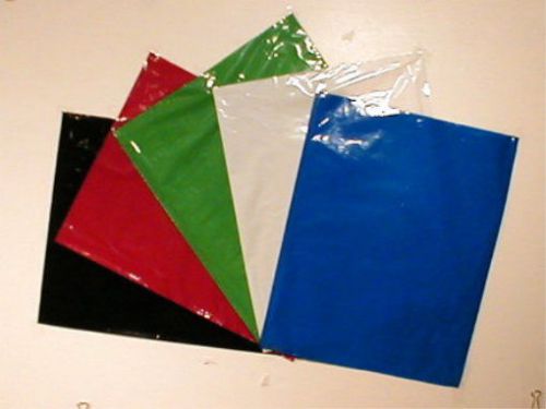 Color gift bag flat merchandise 12x15 poly bags (25) for sale