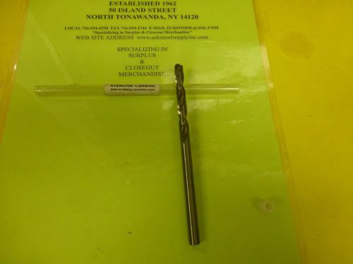 SOLID CARBIDE DRILL 19/64&#034; DIAM(.2969&#034;)x2-5/16&#034; FL LGTH 5-7/16&#034;OAL NEW USA$15.00